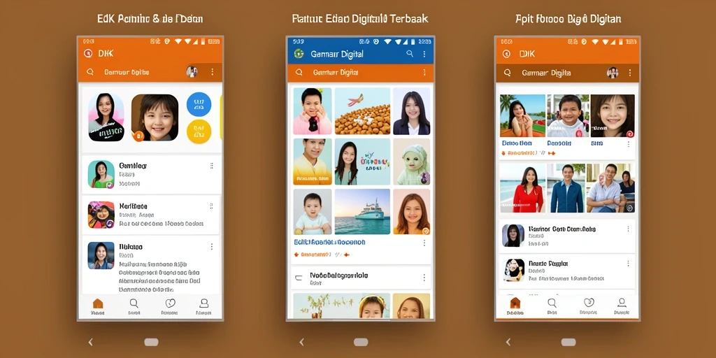 Antarmuka DKK yang user-friendly untuk Gambar Digital.
