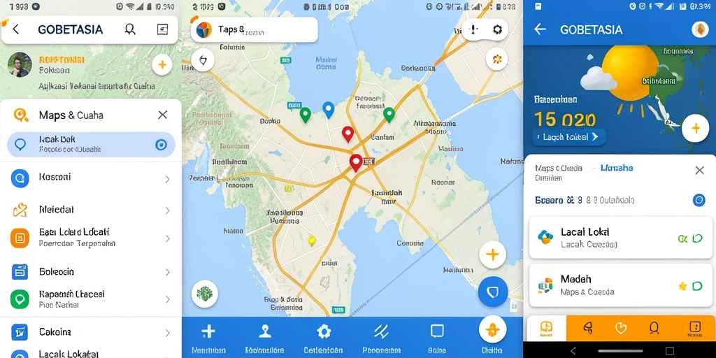 Tampilan antarmuka <strong>GOBETASIA</strong> yang intuitif dan informatif.
