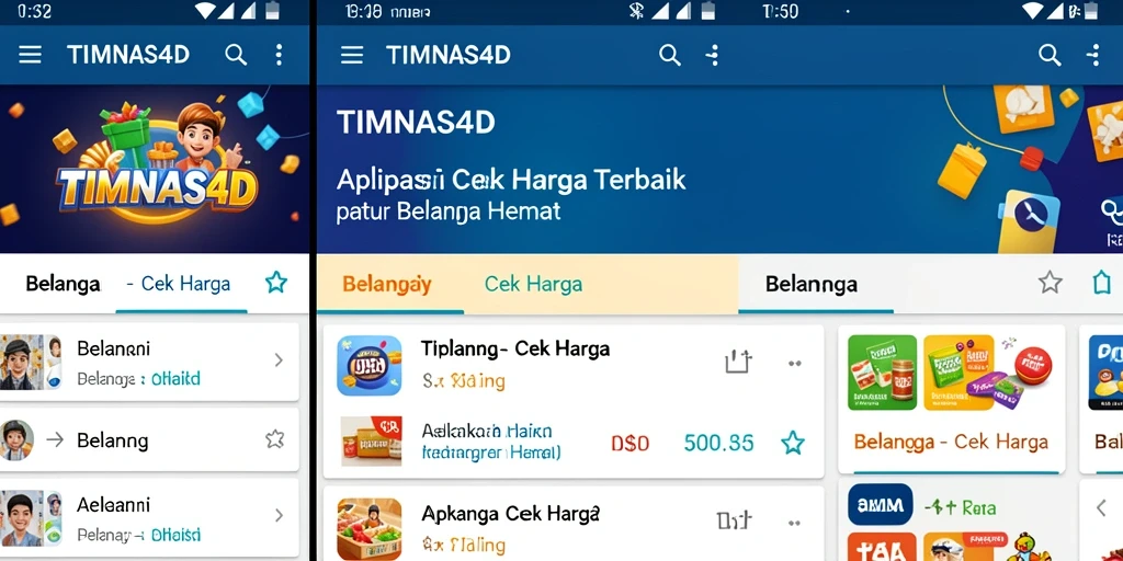 Tampilan antarmuka TIMNAS4D yang intuitif untuk Cek Harga.