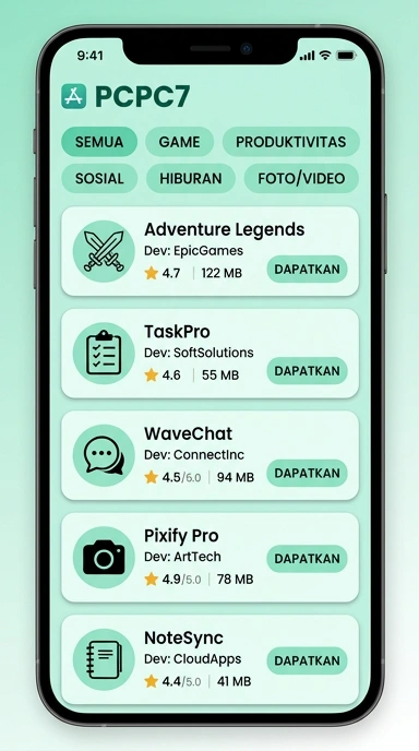 pcpc7 - Indeks Aplikasi Populer dan Kanal Uji Terpercaya